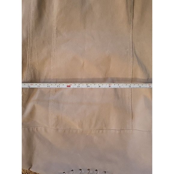 Native American Women's Western Real Leather Jacket With Fringe Hand Made Work - Picture 13 of 16